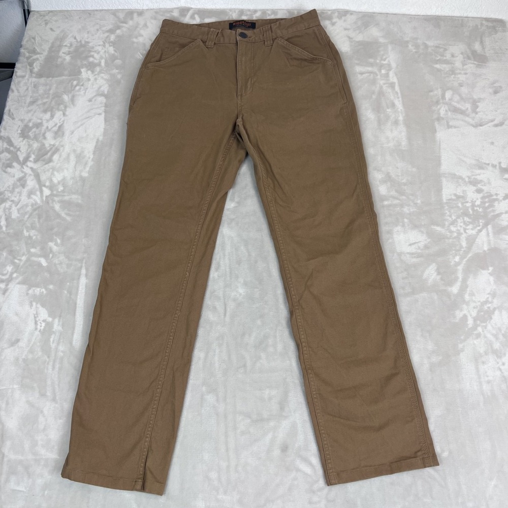 Ridgecut Toughwear Pants Mens 32x34 Tan Workwear Stretch Utility Outdoor Grunge